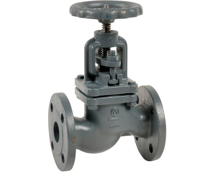 Cast iron globe valve 470 RF PN16 heating DN15
